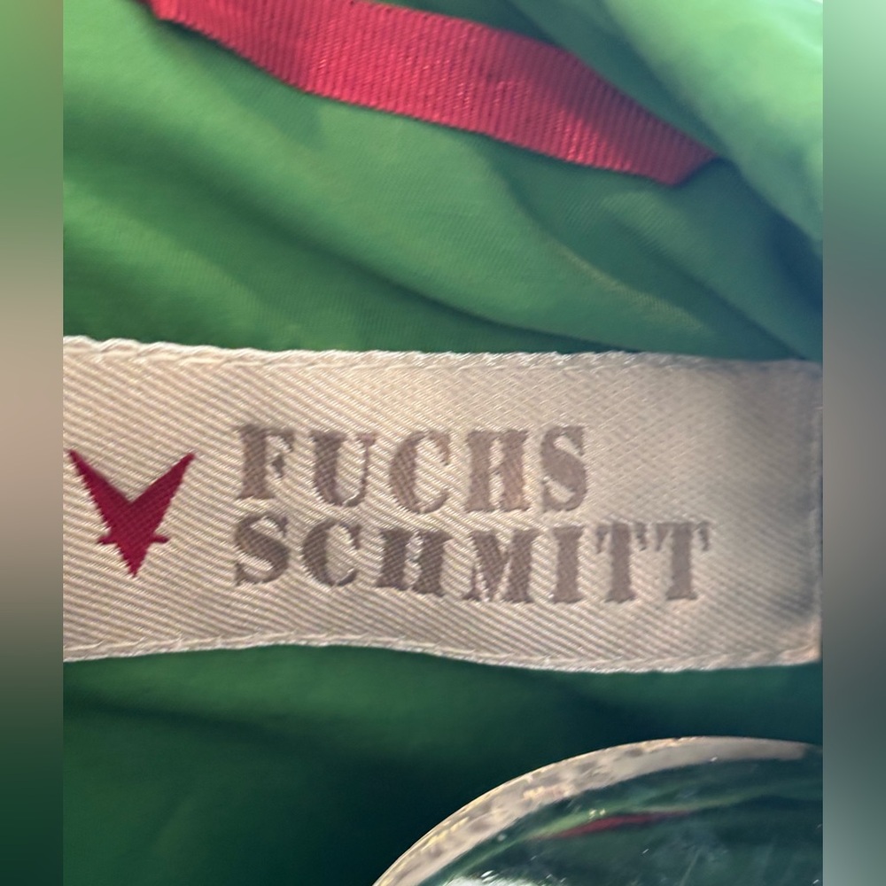 Fuchs Schmitt green 3/4 length trench rain coat in excellent condition size XL. - Picture 5 of 7